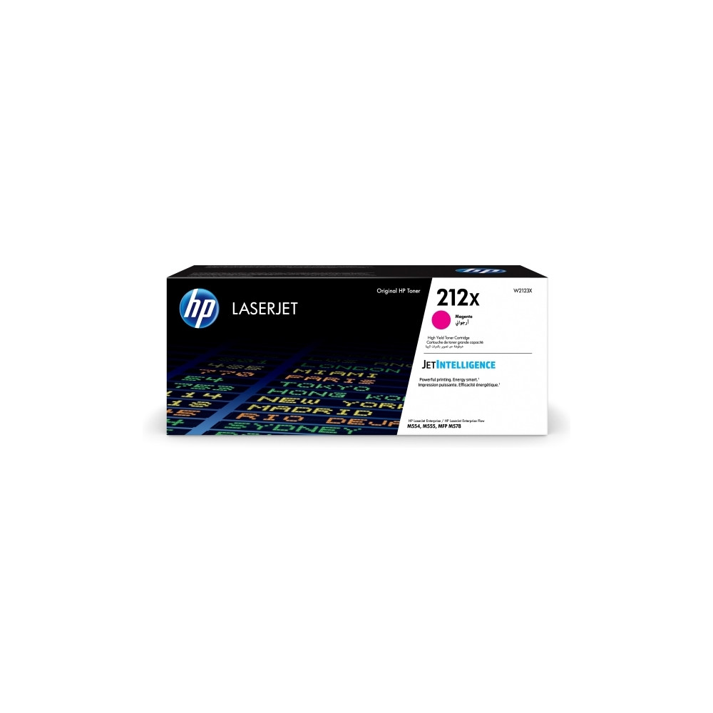 Produktbild för HP 212X - Lång livslängd - magenta - original - LaserJet - tonerkassett (W2123X)