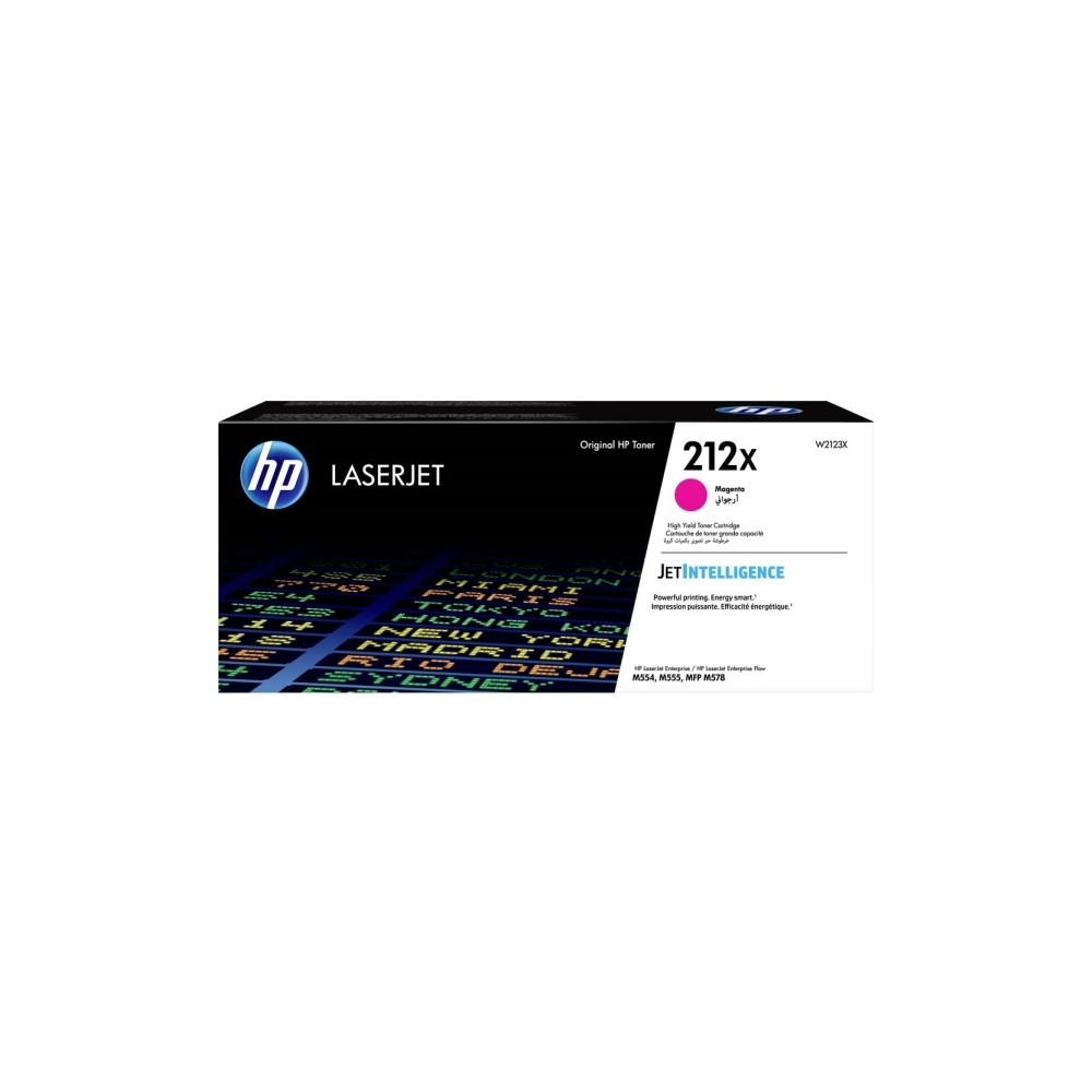 Produktbild för HP 212X - Lång livslängd - magenta - original - LaserJet - tonerkassett (W2123X)