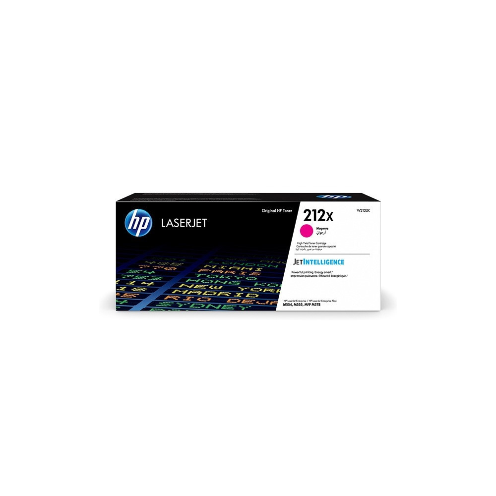 Produktbild för HP 212X - Lång livslängd - magenta - original - LaserJet - tonerkassett (W2123X)