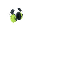 Produktbild för 3M Hörselskydd Optime III HI-VIZ för montering på hjälmar me...