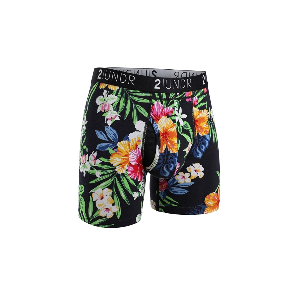 Produktbild för 2UNDR Swing shift kalsonger boxershorts blommönstrade stl. S
