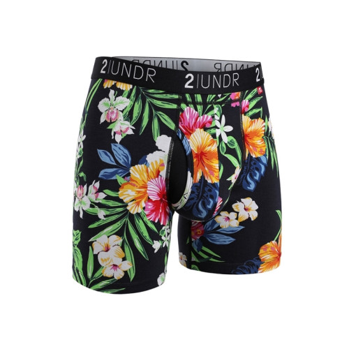 2undr 2UNDR Swing shift kalsonger boxershorts blommönstrade stl. S
