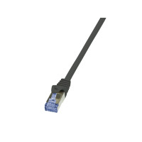 Produktbild för LogiLink PrimeLine - patch-kabel - svart