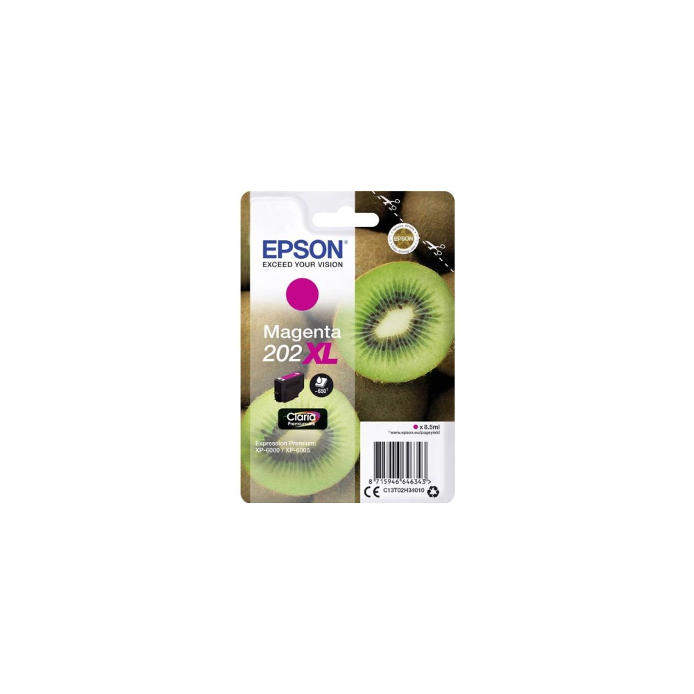 Produktbild för Epson 202XL - XL - magenta - original - bläckpatron