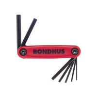 Produktbild för Bondhus ställnyckelsats knivmodell