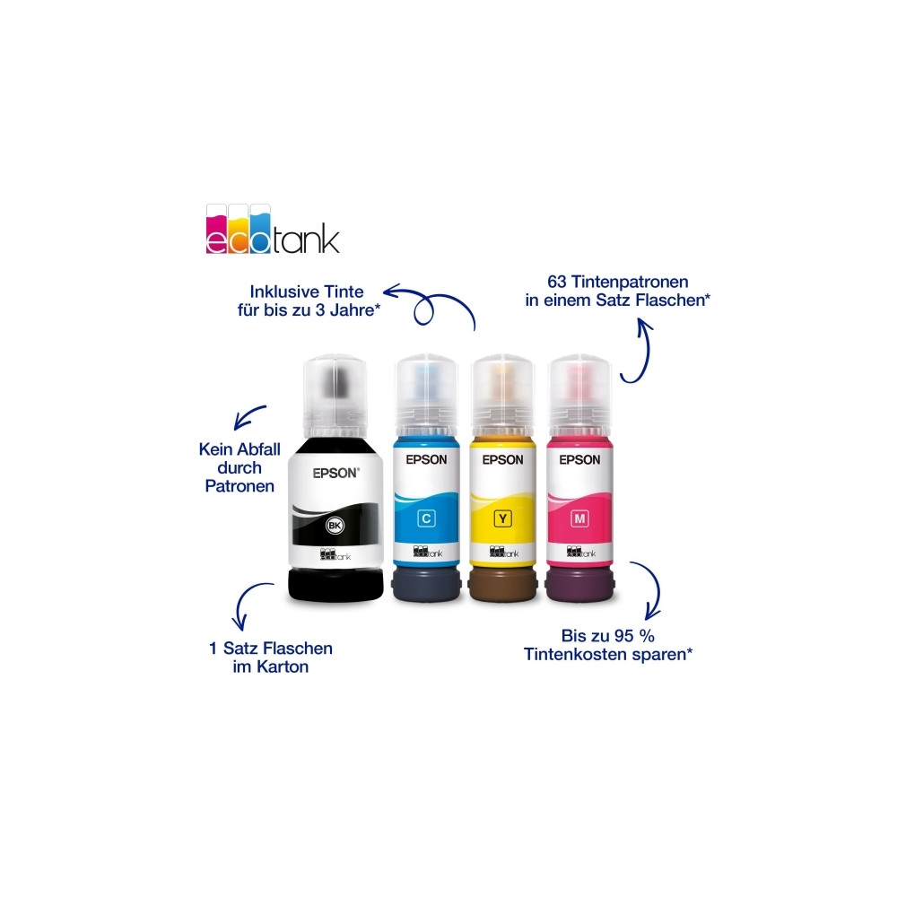 Produktbild för Epson EcoTank ET-2956 - multifunktionsskrivare - färg