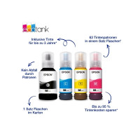 Produktbild för Epson EcoTank ET-2956 - multifunktionsskrivare - färg