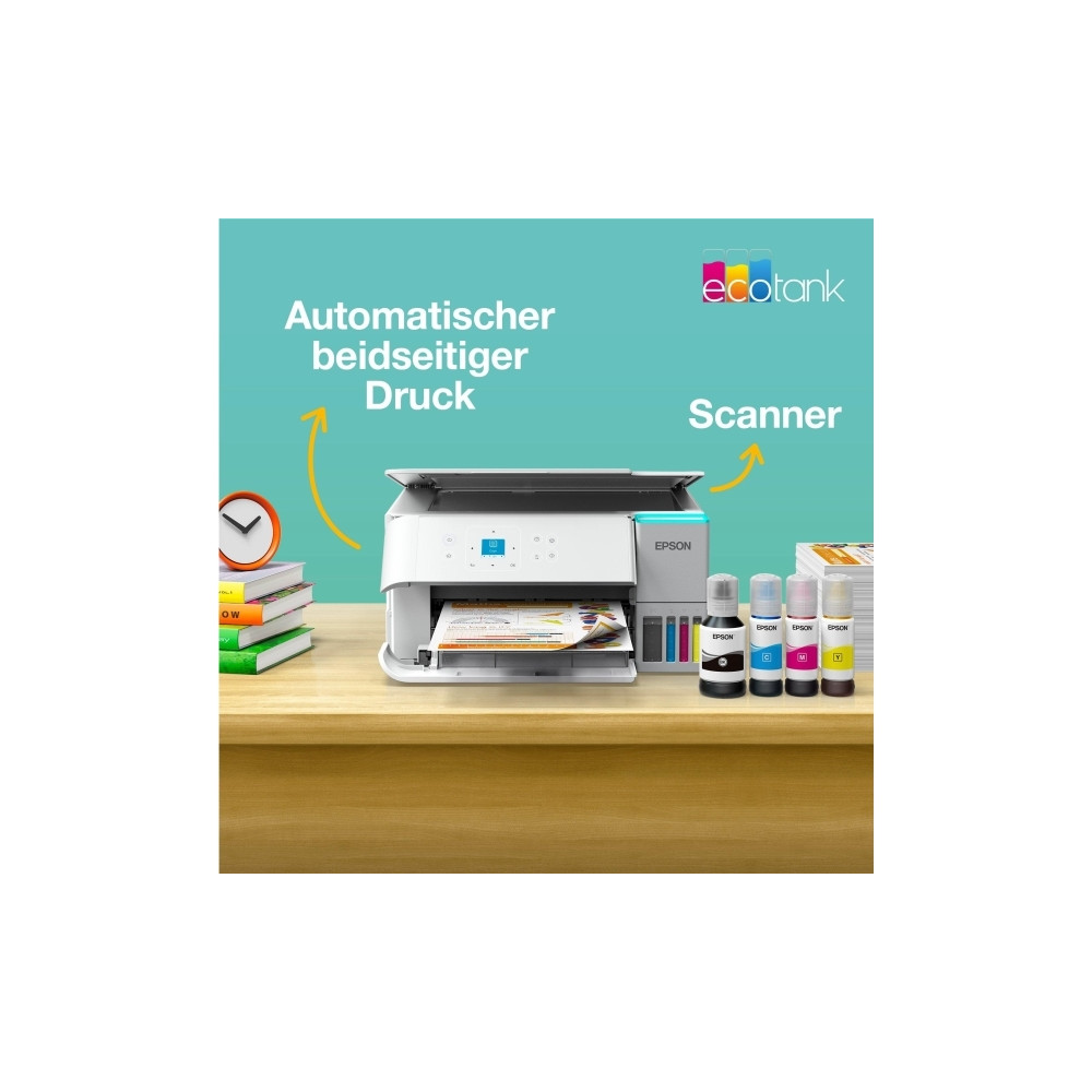 Produktbild för Epson EcoTank ET-2956 - multifunktionsskrivare - färg