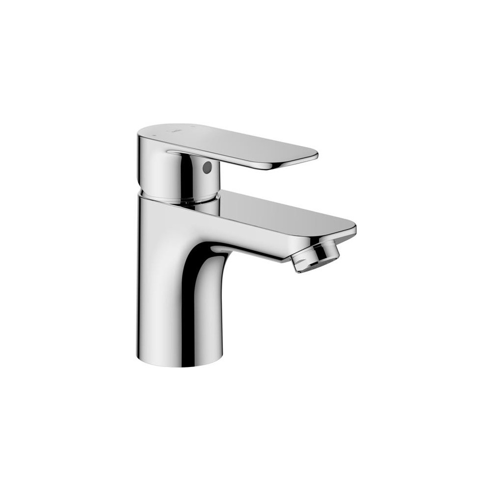 Produktbild för Oras Linea tvättställsblandare utan bottenventil och 3/8" fl...