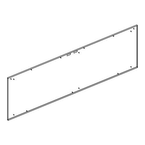 CUBIC CUBIC dörrhandtagsplatta 3 x 10 moduler, 566 x 1910 mm (BxH)