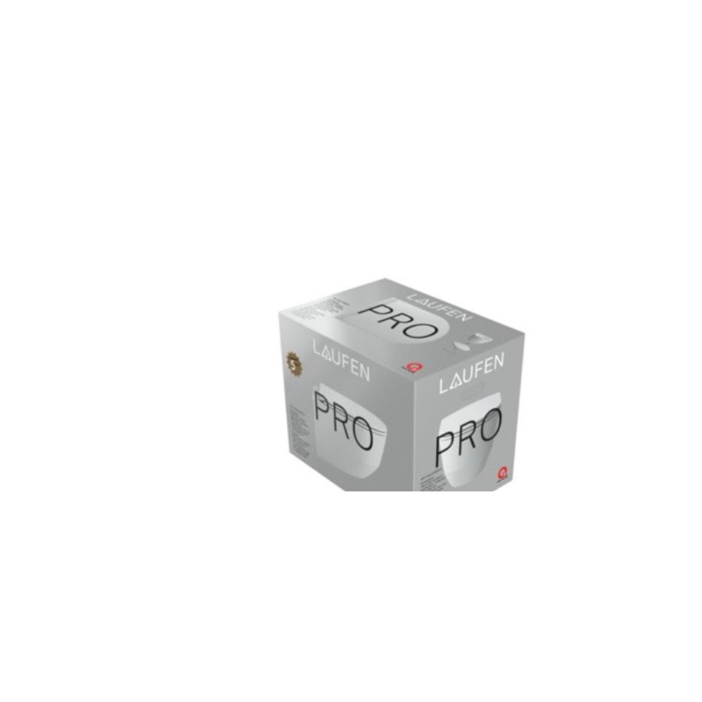 Produktbild för Laufen Pro väggmonterad toalettstol Rimless 820964 inkl. Sli...
