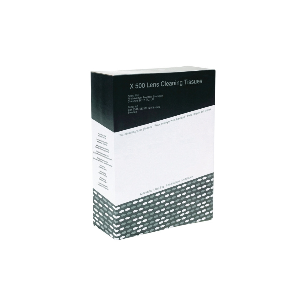Produktbild för Rengöringsservetter 3M™ 26-2000-00 imskydd antistatisk vit f...