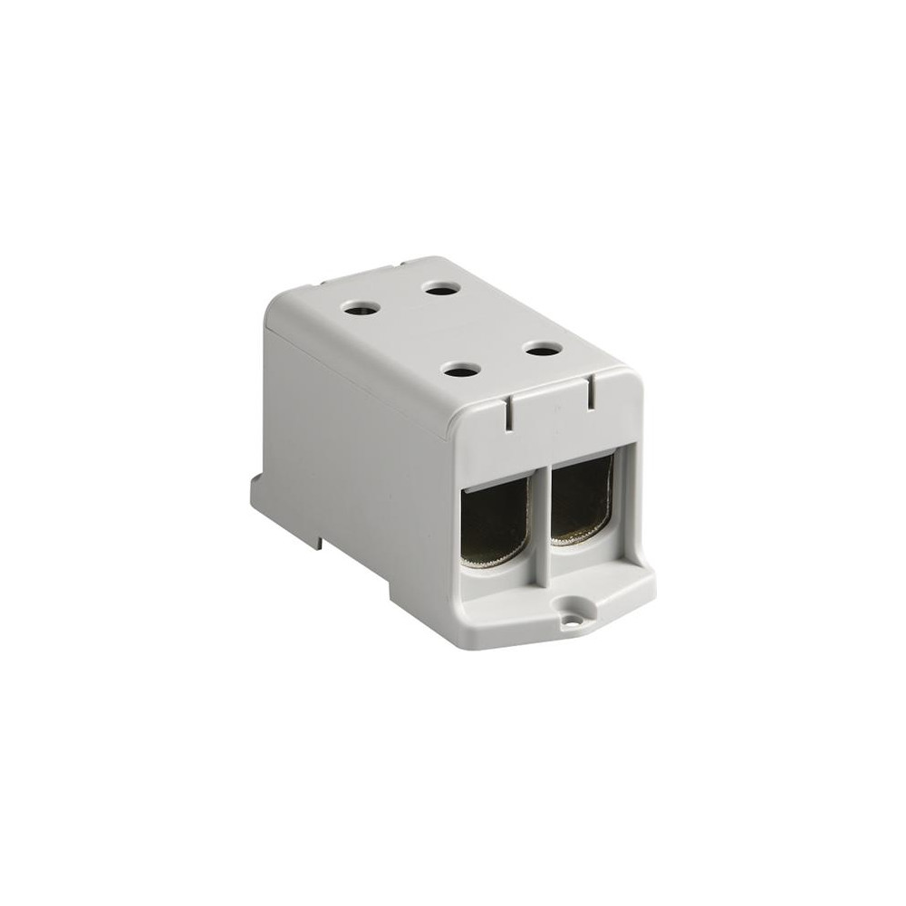 Produktbild för ENSTO genomgångskabelklämma 35-240 mm² skruvterminal grå dub...