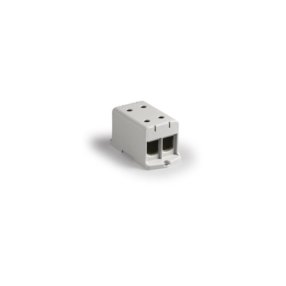 Produktbild för ENSTO genomgångskabelklämma 35-240 mm² skruvterminal grå dub...