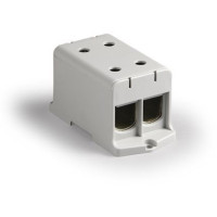 Produktbild för ENSTO genomgångskabelklämma 35-240 mm² skruvterminal grå dub...
