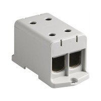 Produktbild för ENSTO genomgångskabelklämma 35-240 mm² skruvterminal grå dub...