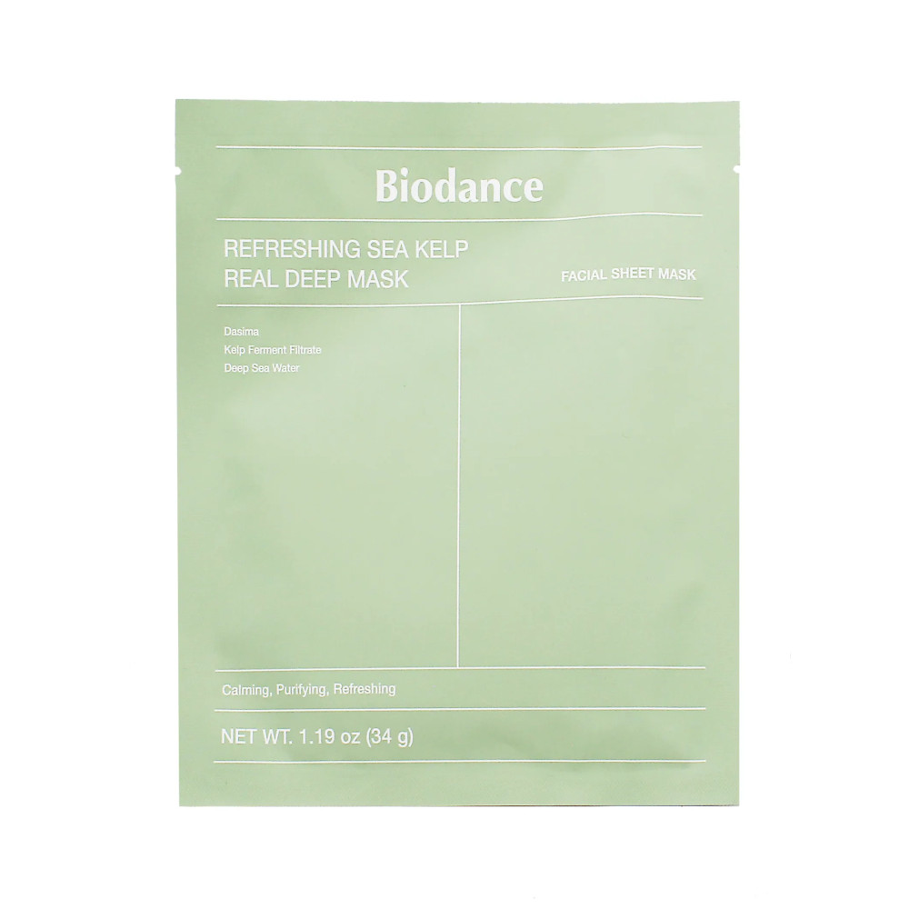 Produktbild för Biodance Refreshing Sea Kelp Real Deep Mask 34g