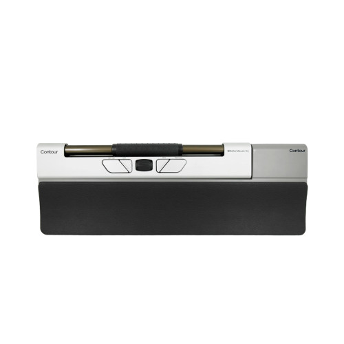 CONTOUR Contour RollerMouse Go - centrerad mus - antibakteriell yta, hög motståndskraft mot desinfektionsmedel - med RollerMouse Go Dock