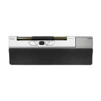 Produktbild för Contour RollerMouse Go - centrerad mus - antibakteriell yta, hög motståndskraft mot desinfektionsmedel - med RollerMouse Go Dock