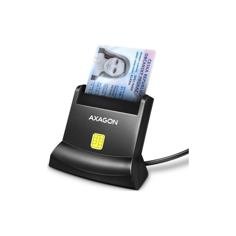 Produktbild för AXAGON CRE-SM4N - SMART-kortläsare - USB 2.0
