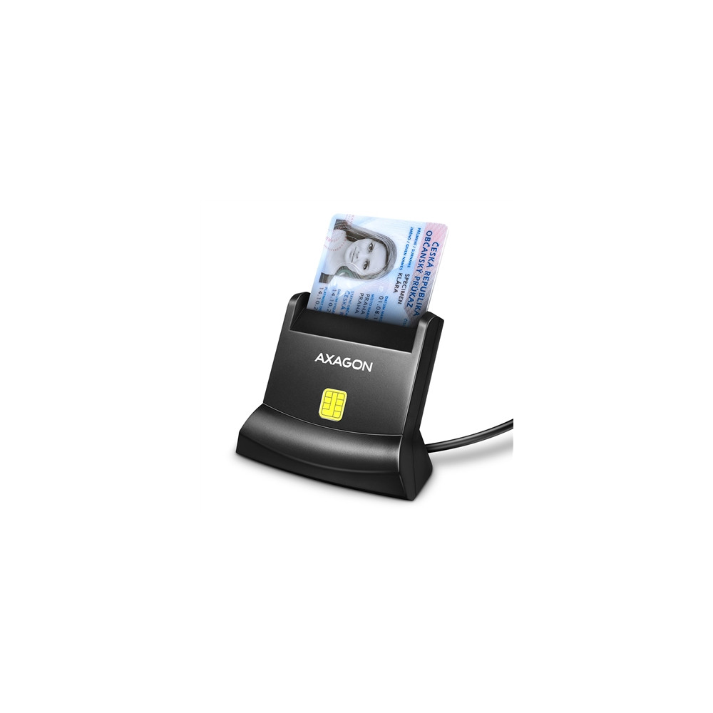 Produktbild för AXAGON CRE-SM4N - SMART-kortläsare - USB 2.0