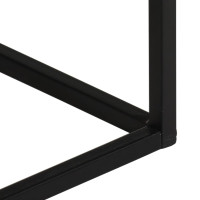 Produktbild för Konsolbord 110x30x75 cm massivt akaciaträ och järn