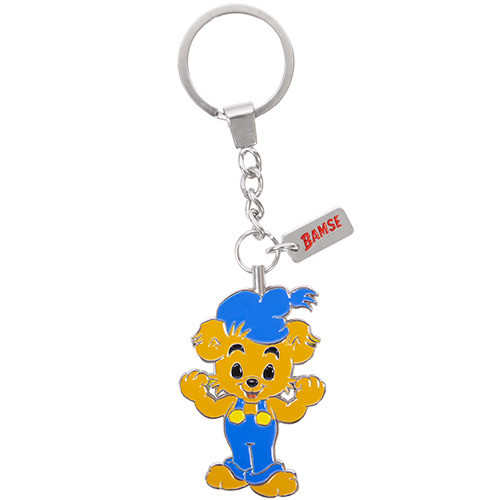 Nordic Souvenir Nyckelring Bamse, metall 60 mm