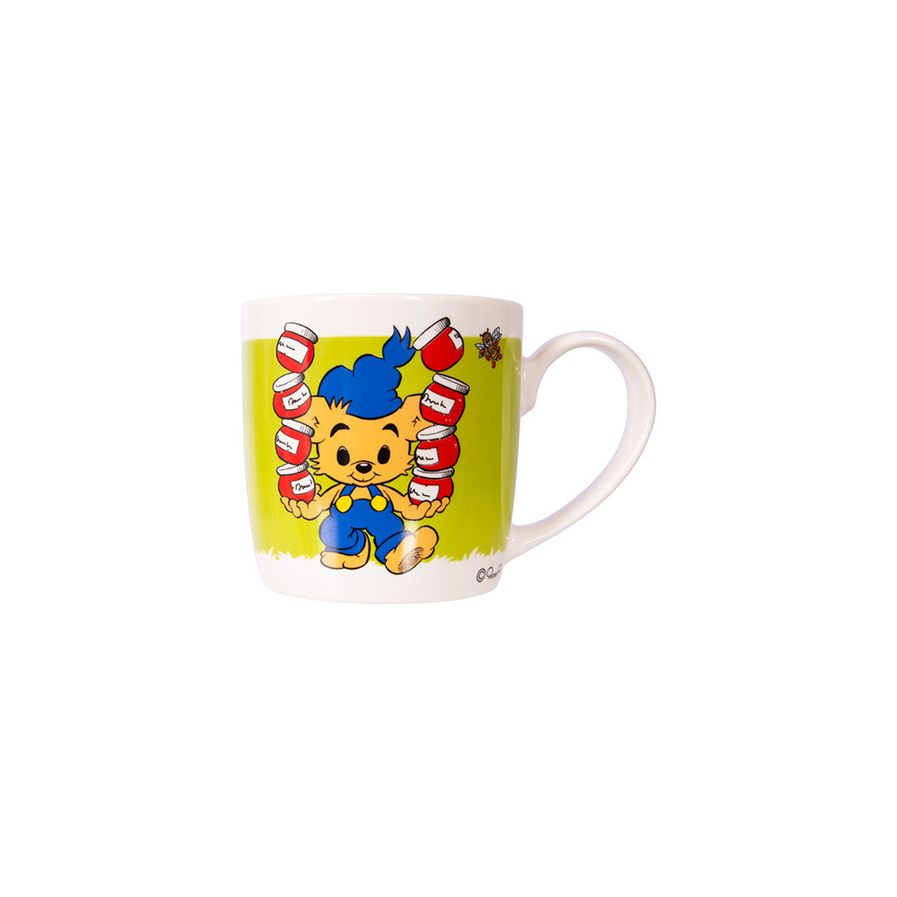 Produktbild för Mugg Bamse dunderhonung, grön, 27 cl