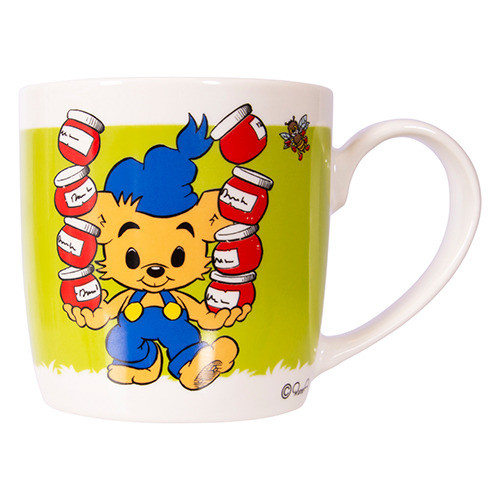 Nordic Souvenir Mugg Bamse dunderhonung, grön, 27 cl