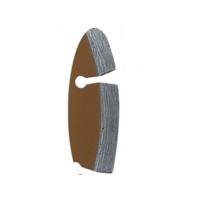 Produktbild för Dedra segmenterad diamantklinga för kapning 230 mm 22,2 mm H...