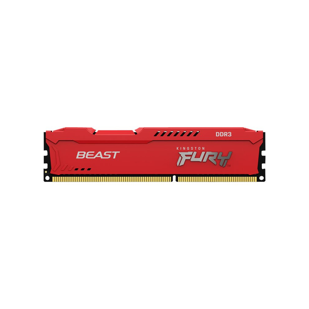 Produktbild för Kingston FURY Beast - DDR3 - modul - 8 GB - DIMM 240-pin - 1866 MHz / PC3-14900 - ej buffrad