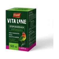 Produktbild för Vitapol Vitaline stopp mot diarré för exotiska fåglar, 50 ml