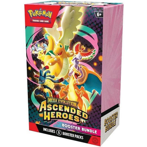 POKEMON Pokémon Mega Evolution: Ascended Heroes Booster Pack Bundle...