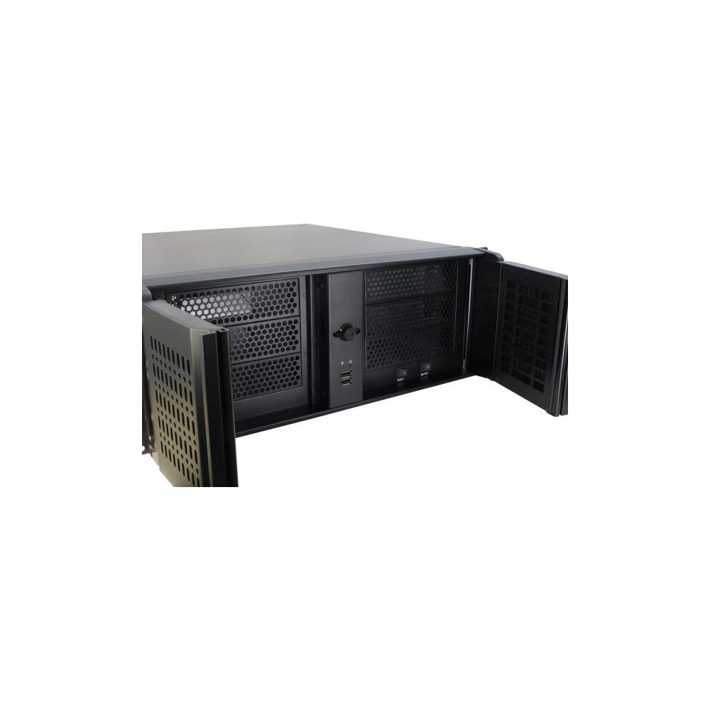 Produktbild för Inter-Tech IPC 4U-4098-S - kan monteras i rack - 4U - ATX