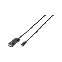 Produktbild för Vivanco adapterkabel - HDMI / USB - 1.5 m