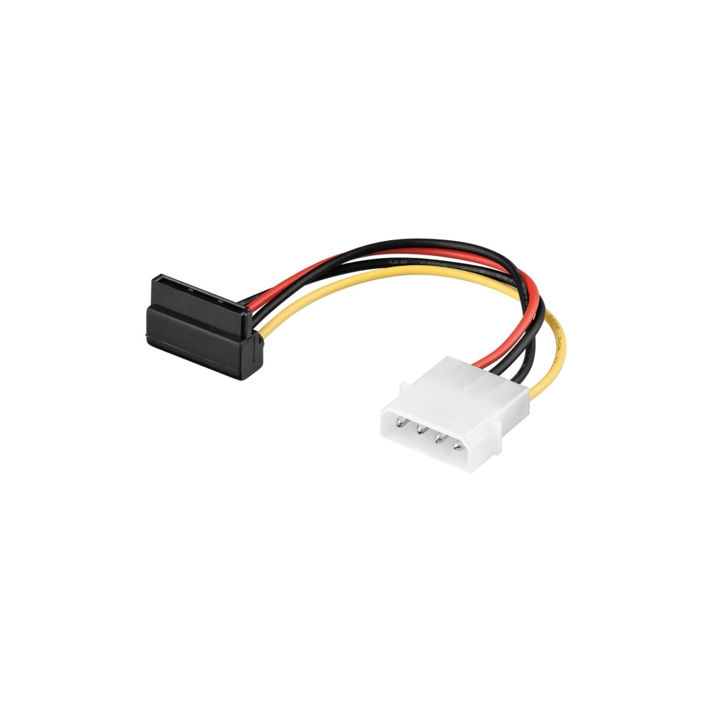 Produktbild för goobay - strömadapter - SATA-ström till 4 pin intern effekt - 13 cm