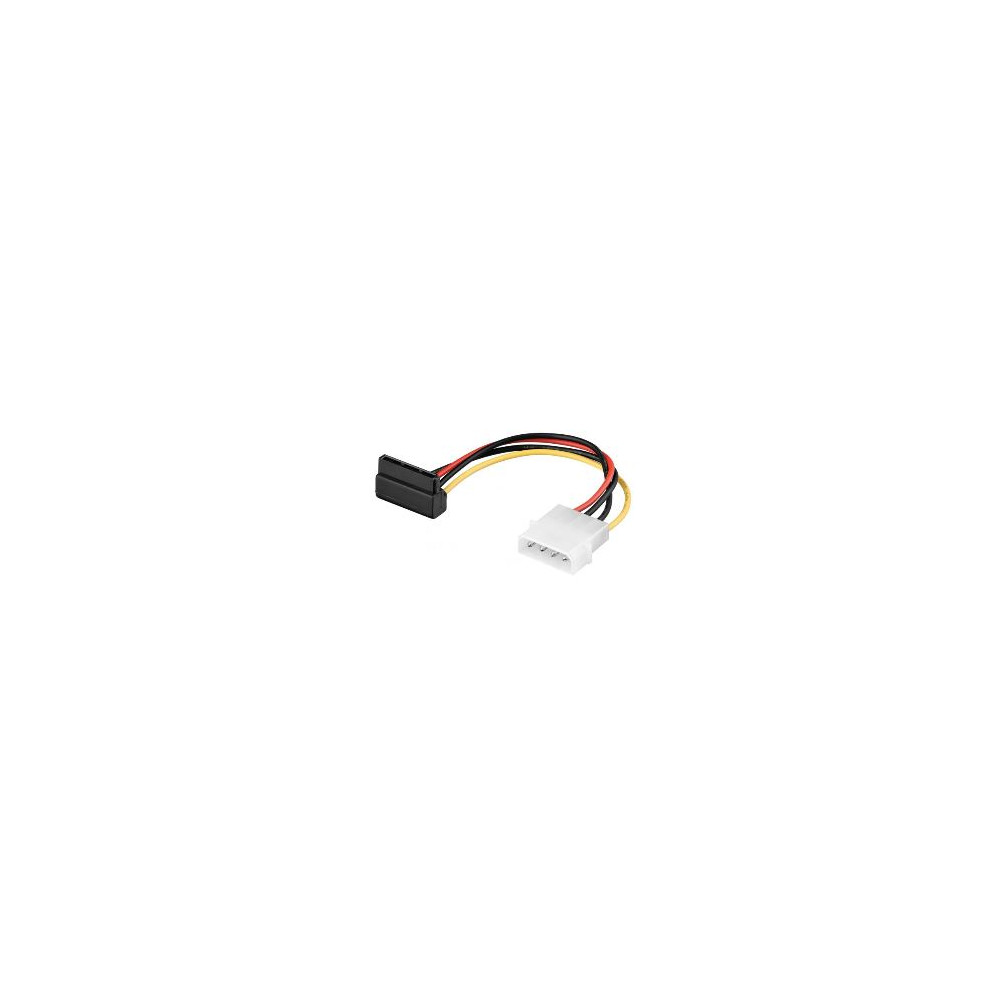 Produktbild för goobay - strömadapter - SATA-ström till 4 pin intern effekt - 13 cm
