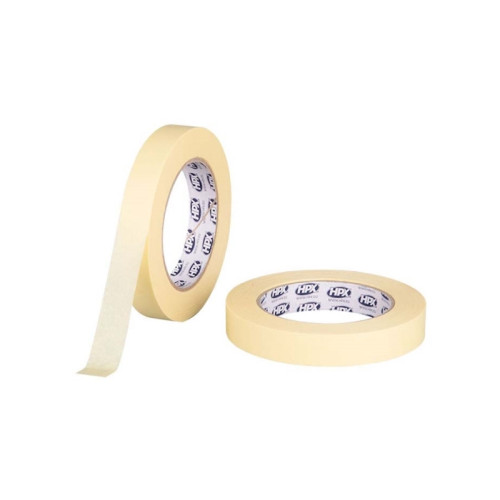 HPX HPX maskeringstejp gräddfärgad, upp till 100 grader, 19 mm x...