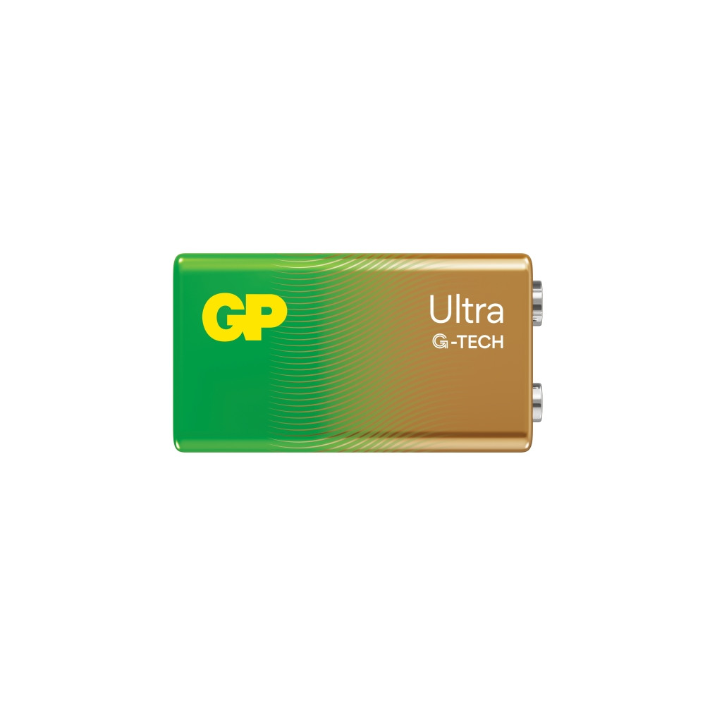 Produktbild för GP Ultra batteri x 9V - alkaliskt