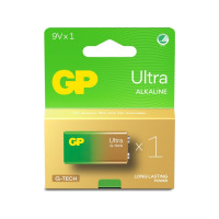 Produktbild för GP Ultra batteri x 9V - alkaliskt