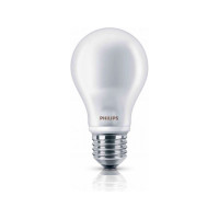Produktbild för Philips - LED-glödlampa - form: A60 - E27 - 6 W - varmt vitt ljus - 2700 K