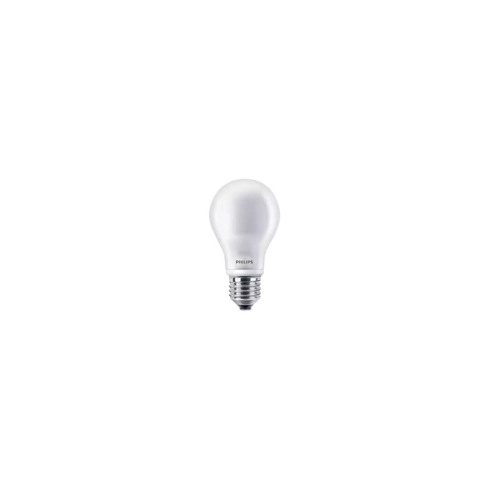 Produktbild för Philips - LED-glödlampa - form: A60 - E27 - 6 W - varmt vitt ljus - 2700 K