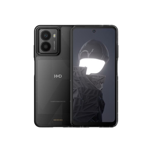 HMD Global HMD Fusion - svart - 5G pekskärmsmobil - 256 GB - GSM