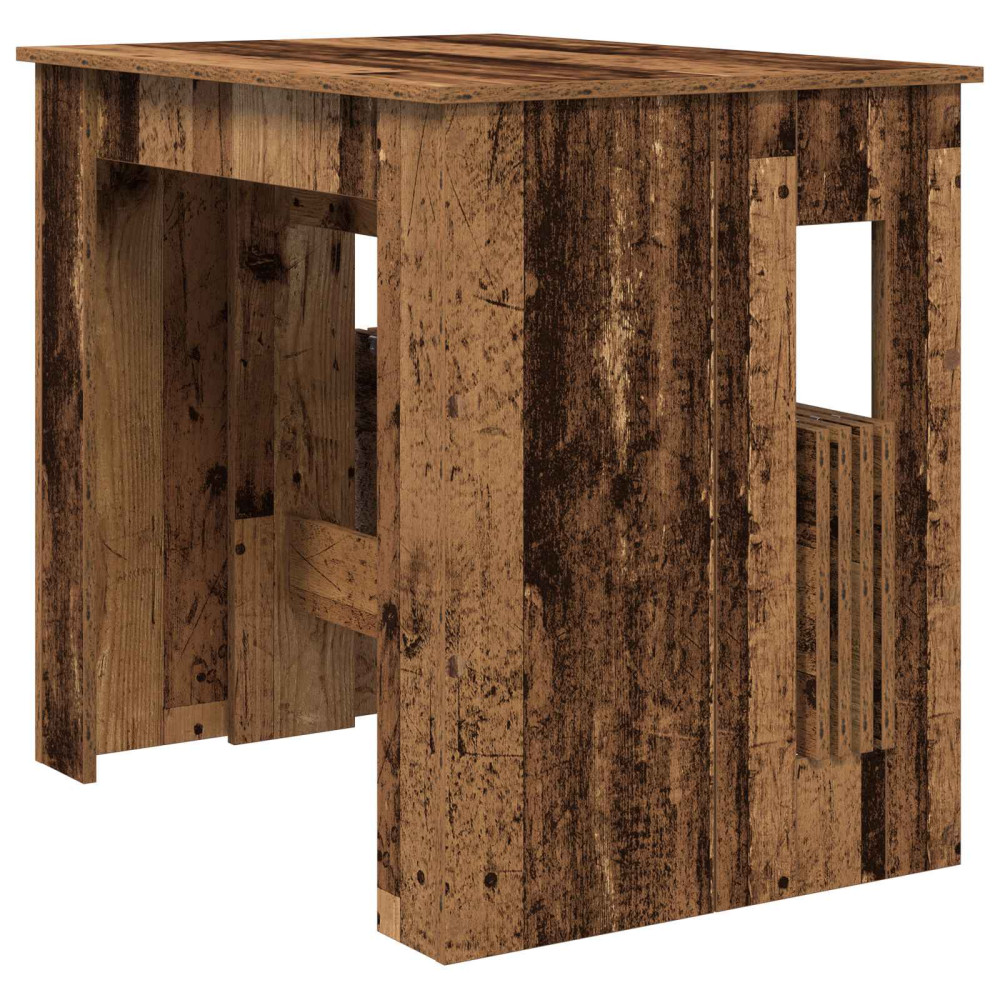 Produktbild för Matbord 180 x 85 x 75 cm Konstruerat trä Gammalt trä