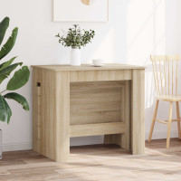 Produktbild för Matbord 240 x 85 x 75 cm Konstruerat trä Sonoma-ek Rektangulär