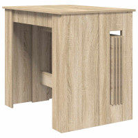 Produktbild för Matbord 240 x 85 x 75 cm Konstruerat trä Sonoma-ek Rektangulär