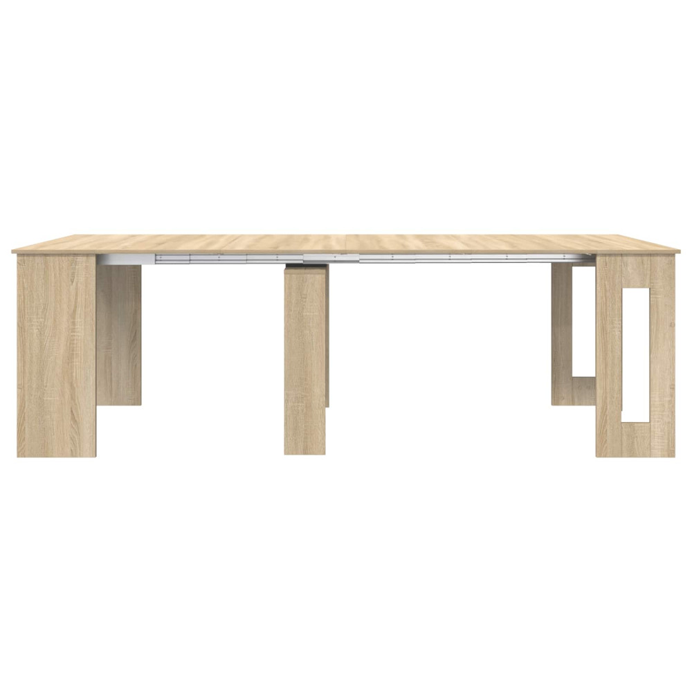 Produktbild för Matbord 240 x 85 x 75 cm Konstruerat trä Sonoma-ek Rektangulär