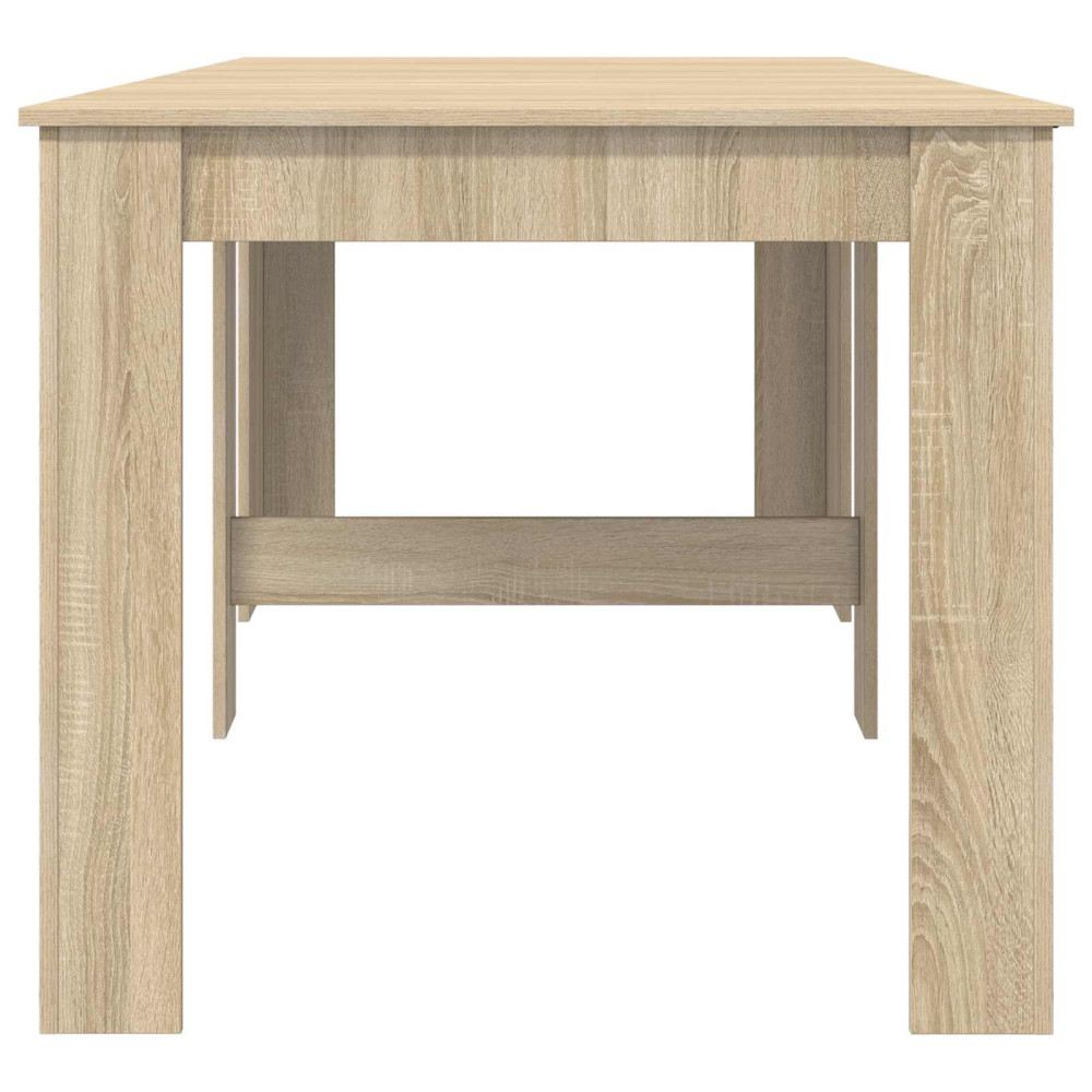 Produktbild för Matbord 240 x 85 x 75 cm Konstruerat trä Sonoma-ek Rektangulär