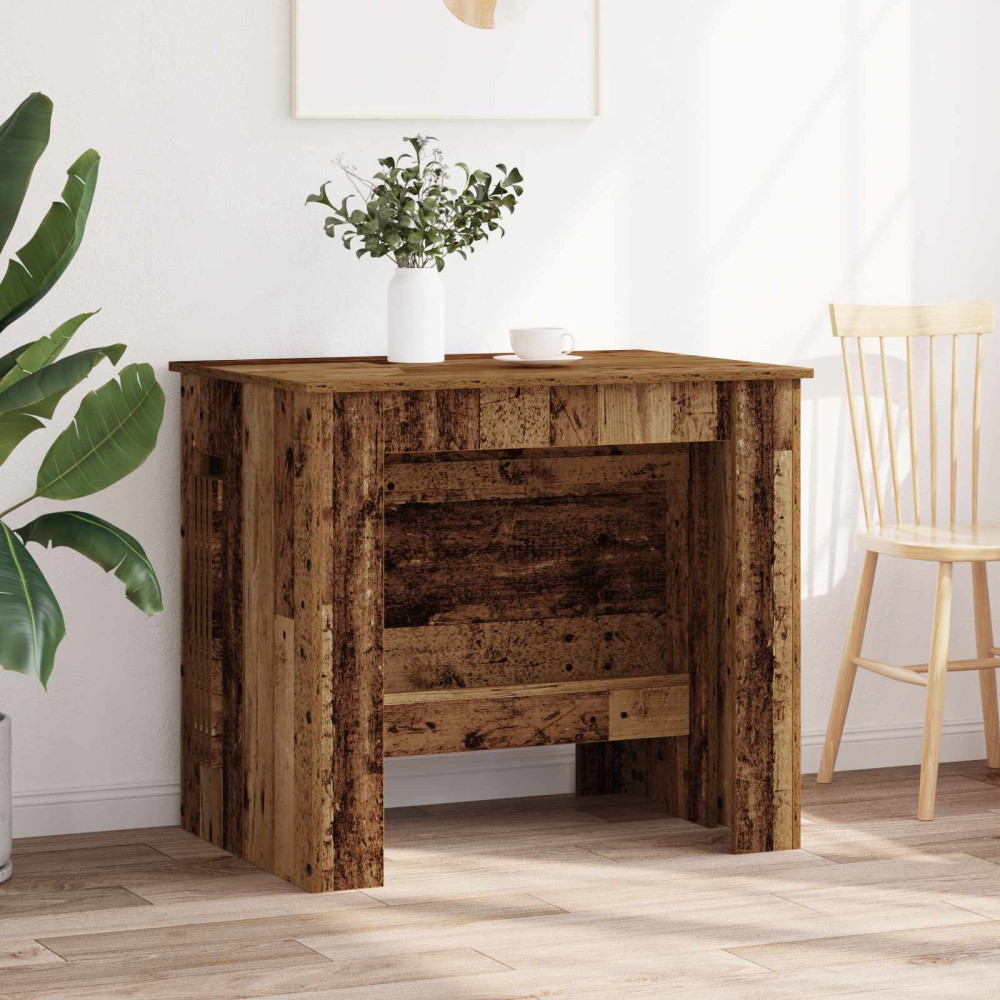 Produktbild för Matbord 240 x 85 x 75 cm Konstruerat trä Gammalt trä