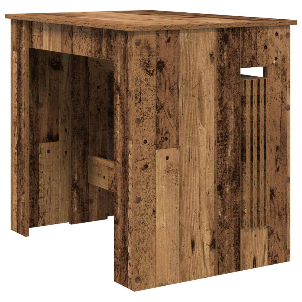 Produktbild för Matbord 240 x 85 x 75 cm Konstruerat trä Gammalt trä
